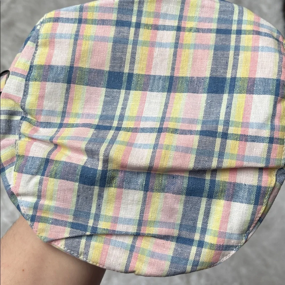 NWT Janie And Jack Plaid Easter Line Size 2 To 3 Kids Hat